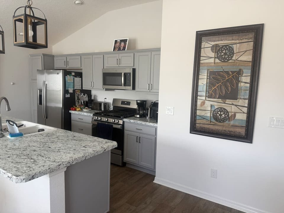 Kitchen view from entrance