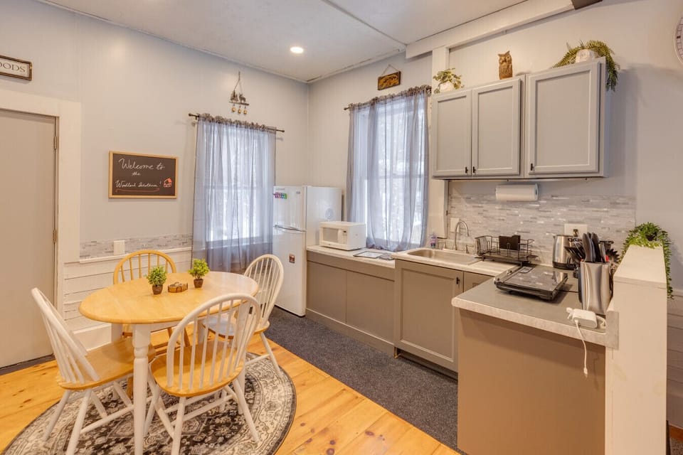 Open concept kitchen
