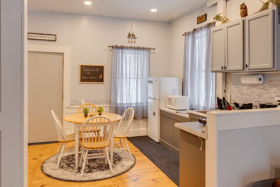 Open concept kitchen