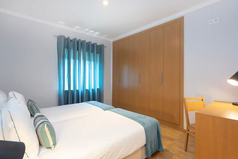 Settle in with generous wardrobe space and calming, modern styling.