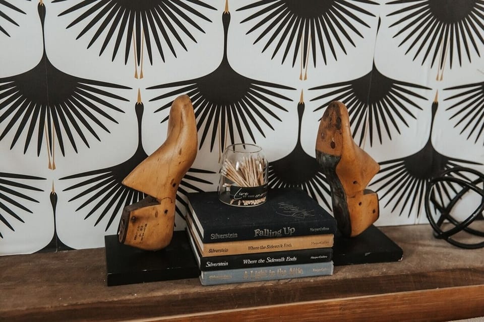 From antique flea finds to some books from our childhood, the Farmhouse is a chic blend of modern and rustic with nods to years past. 