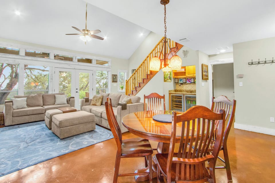Dining is off of the living room