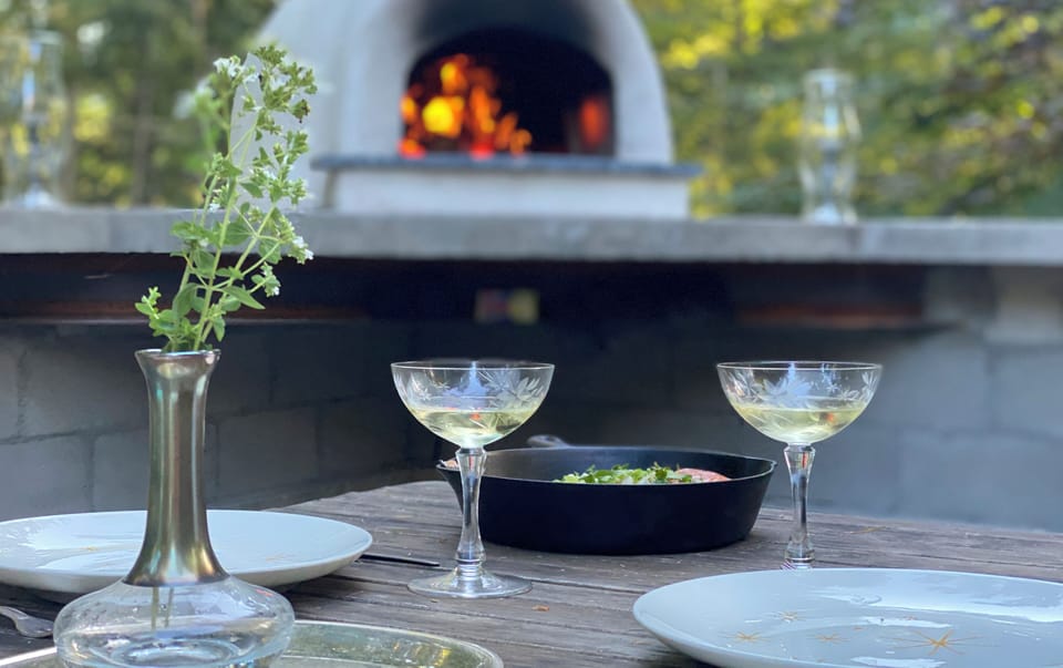 Enjoy outdoor cooking in the summer.