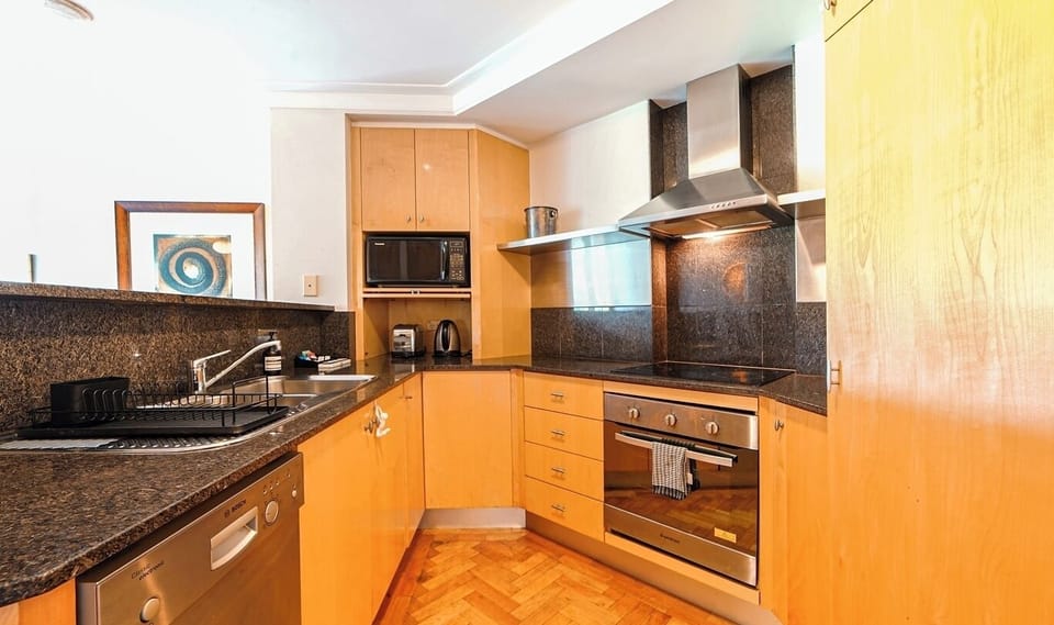 Basic kitchen essentials provided for light cooking
