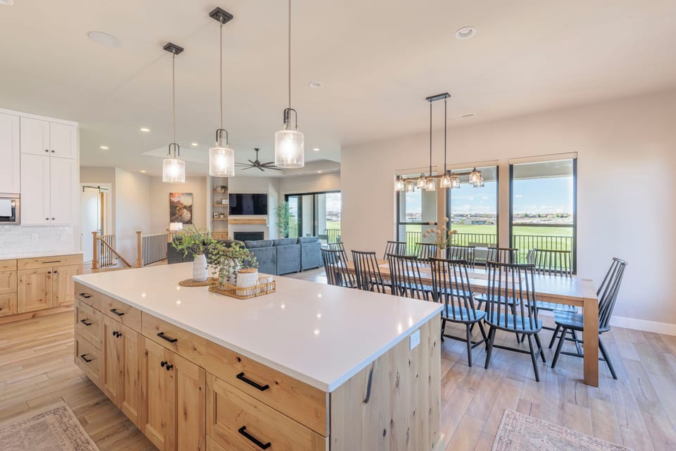 View from Kitchen Island