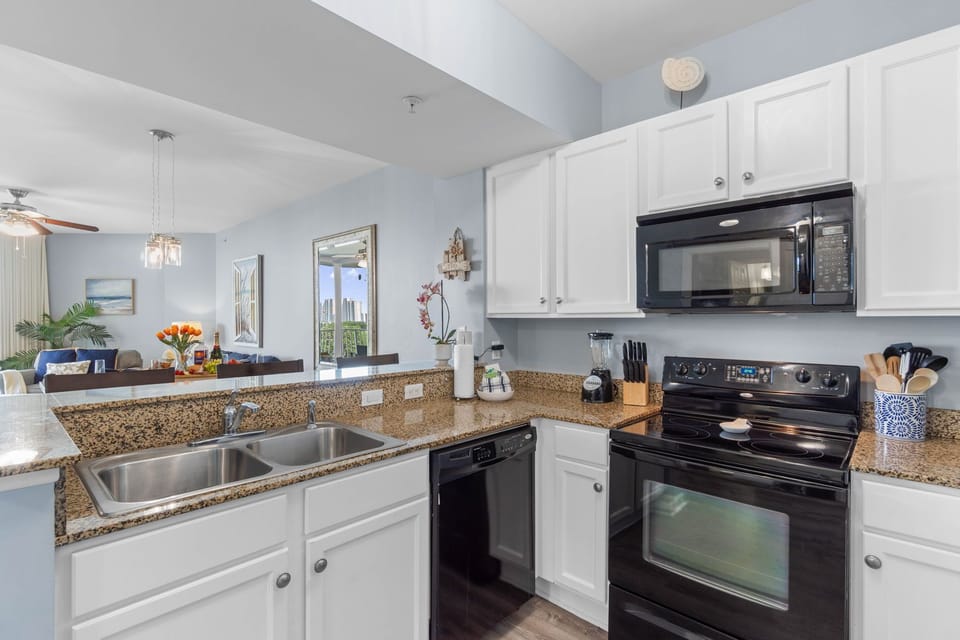Beautiful, updated kitchen, granite countertops ~ All the comforts of home