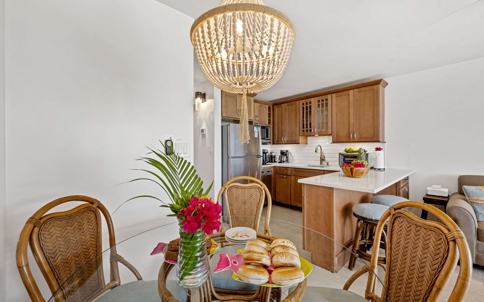 Spacious layout connecting the kitchen, dining, and living areas — perfect for quality time together.