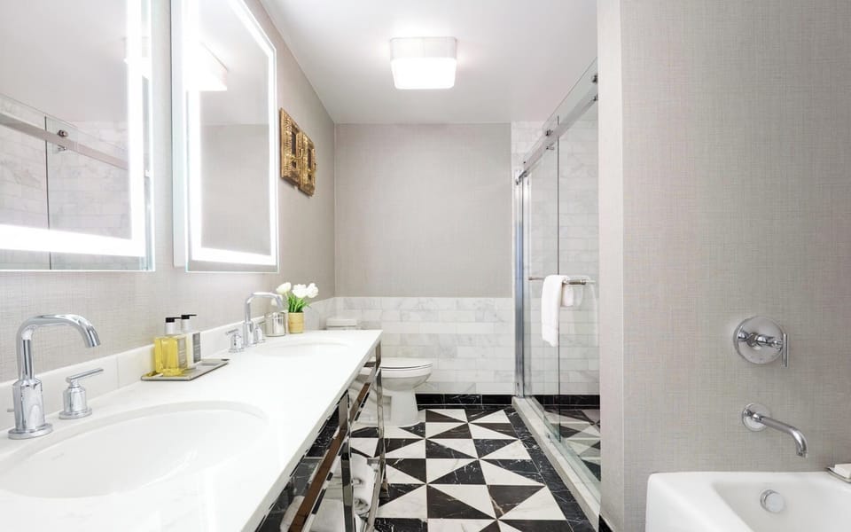 Bathroom. Interior and views may vary based on location and availability.