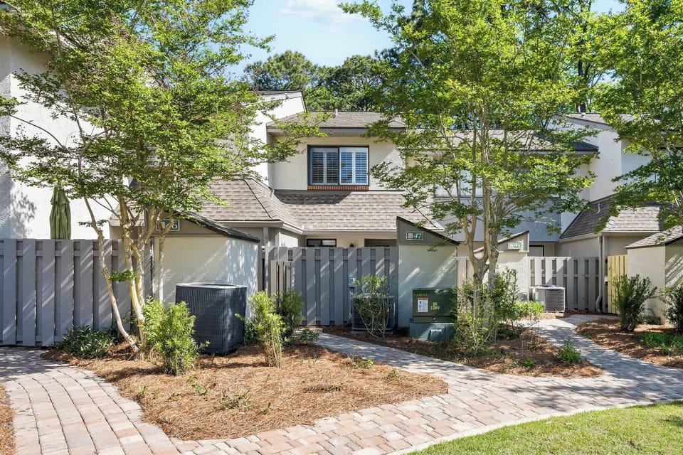 Exterior view of the home welcoming you to your stay!