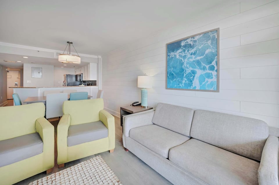 Stylish Living Room with Amazing Views 🌊✨
