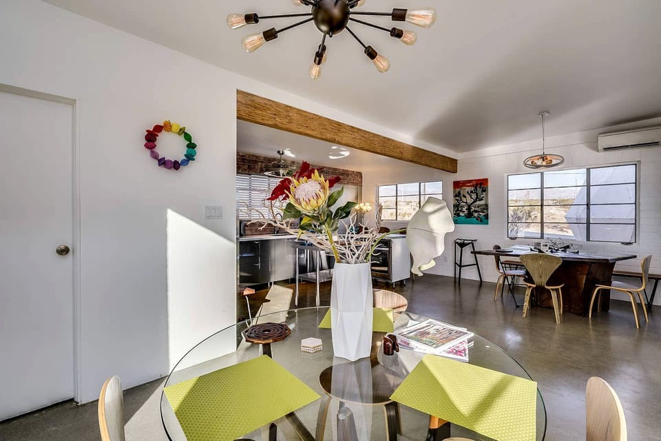 Unique and Secluded Dome Retreat Surrounded by Mountains in Palm Springs Lodge in Palm Springs