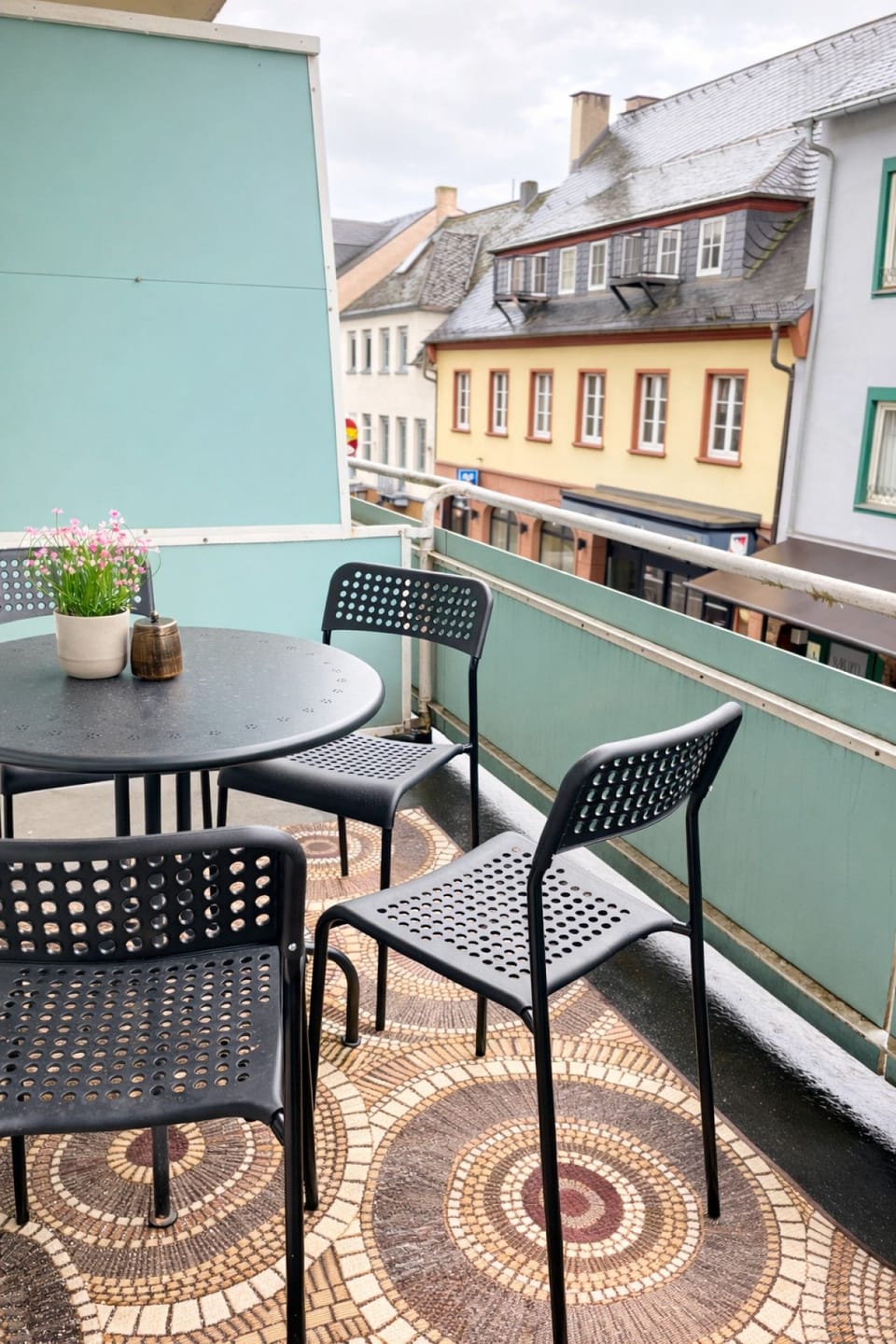 Rheinblick - Balkon
