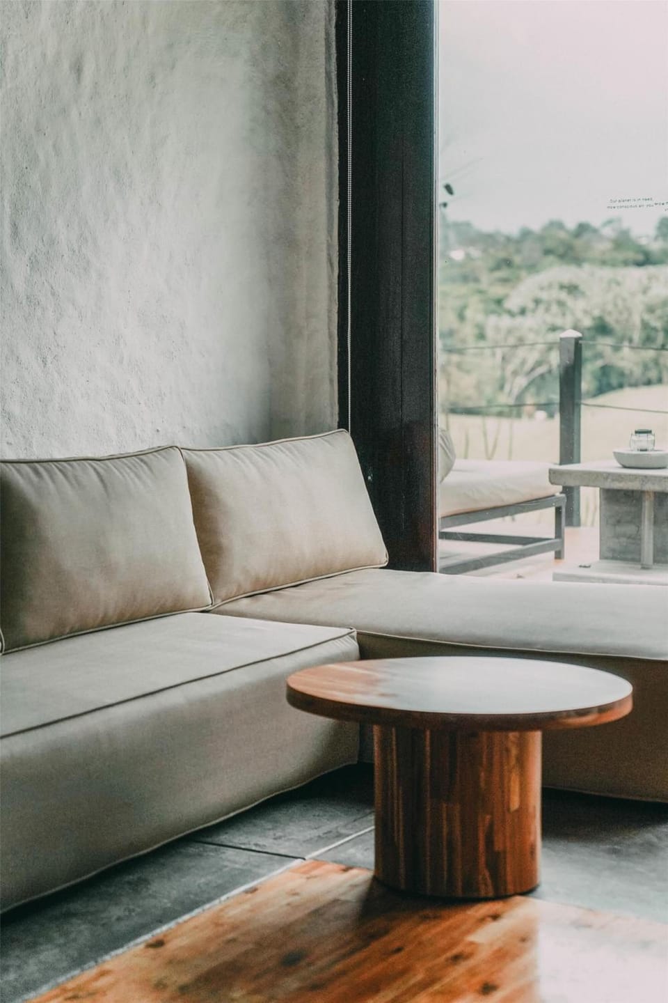 Sink into the plush sectional and savor quiet, scenic moments.