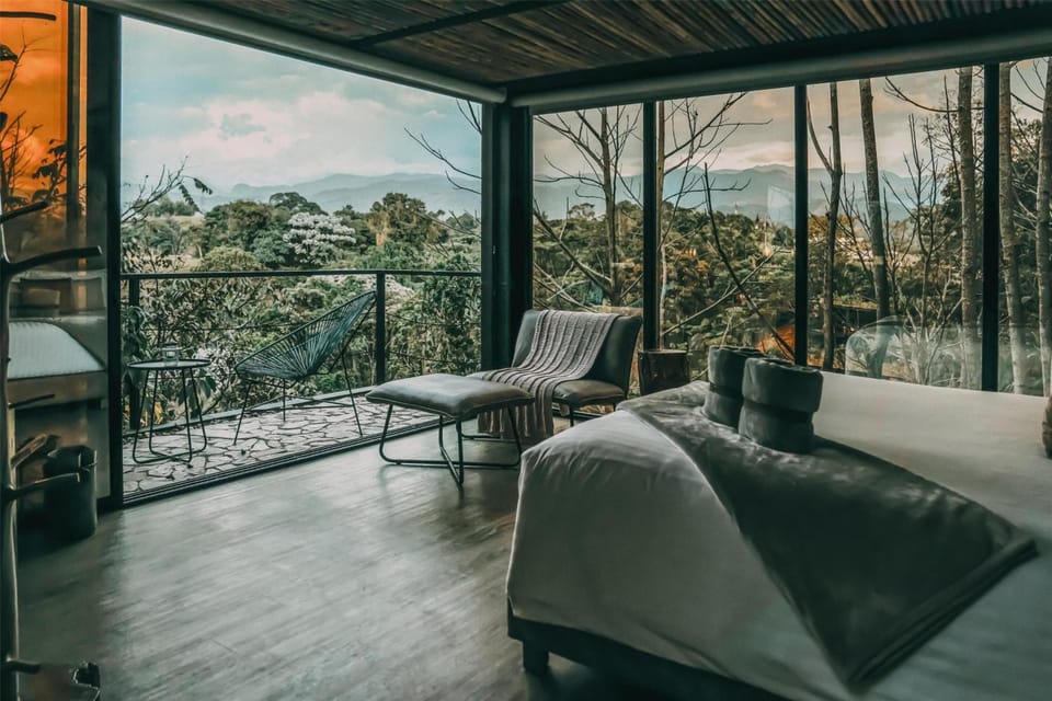 Wake up to sweeping mountain views from your cloud-soft bed.