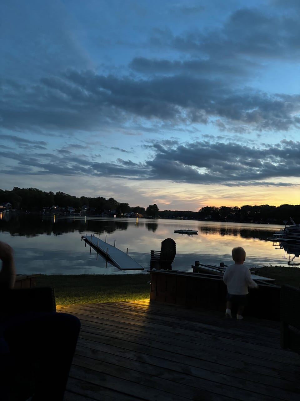 Beautiful sunsets from the deck! 