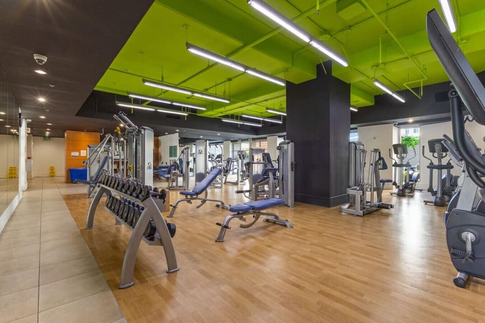 Complimentary access to the hotel gym allows you to hit all your goals even on vacation!