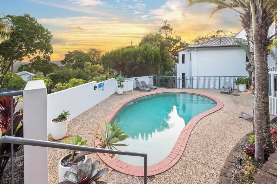 Cool off after a beach day and soak up the sun by the complex's sparkling shared pool.