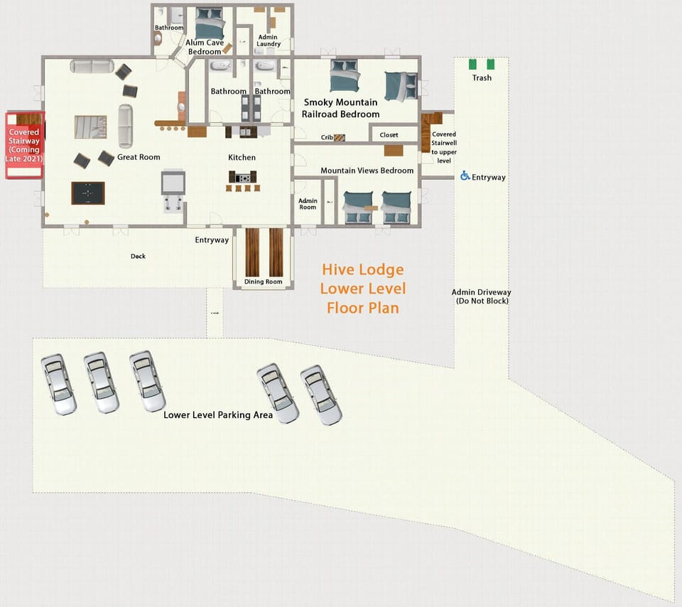 Lower Level Floor Plan