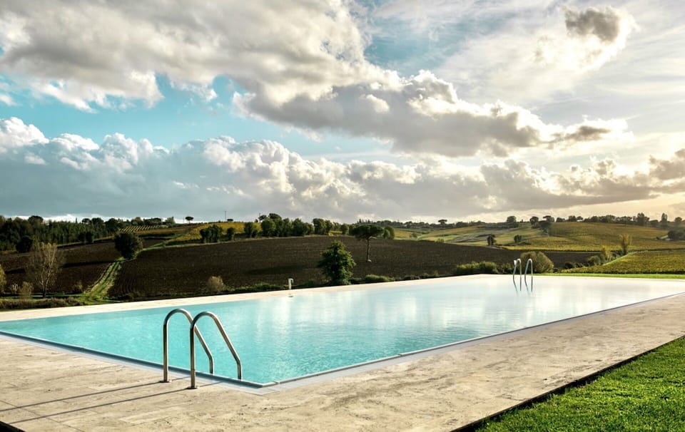 Blue, Swimming Pool, Composite Material, Resort, Outdoor Furniture, Shade, Thermae, Water Feature, Resort Town, Eco Hotel