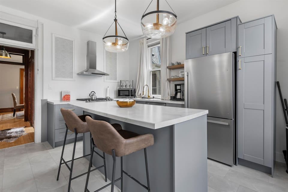 updated kitchen