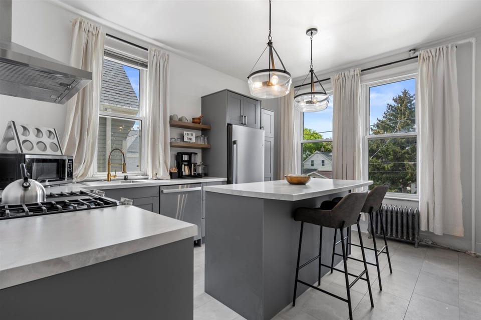 updated kitchen
