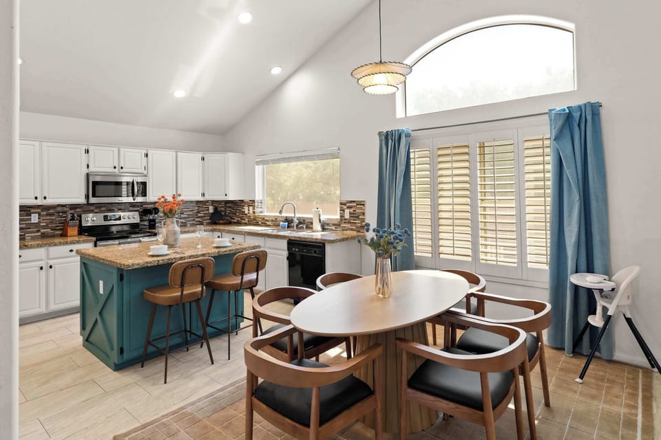 Family Friendly: Designed with everyone in mind, the open layout ensures there is plenty of room for the whole group to gather comfortably.