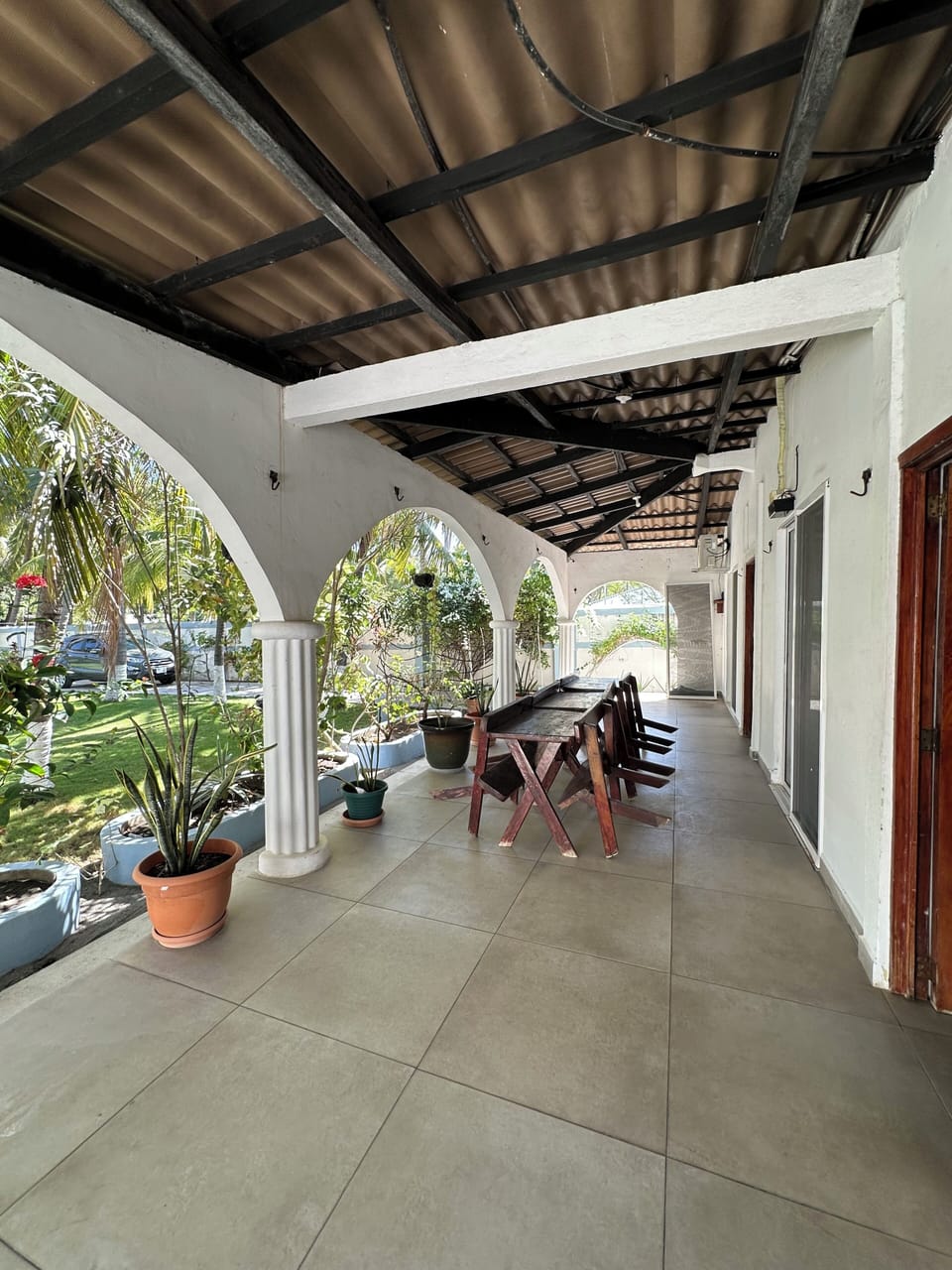 Outdoor dining