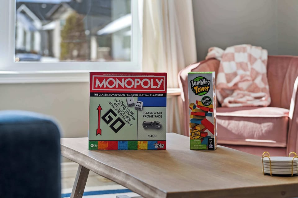 Game selection for cozy stay-ins