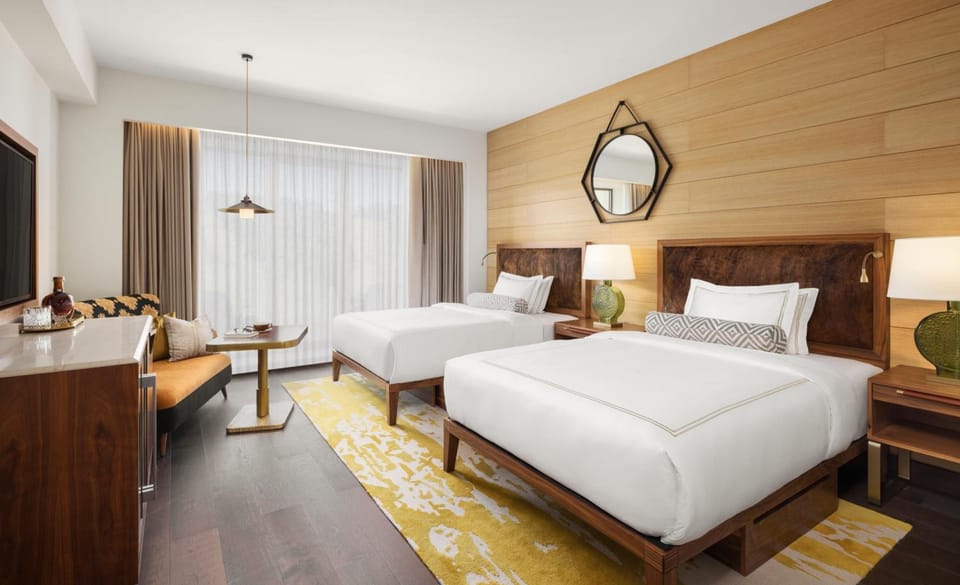 Bedroom. Interior and views may vary based on location and availability.