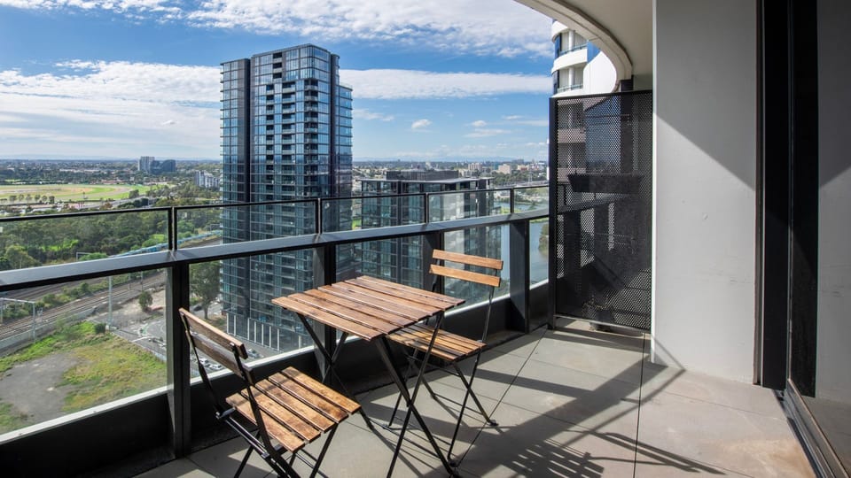 Private balcony—perfect for morning coffee or evening drinks