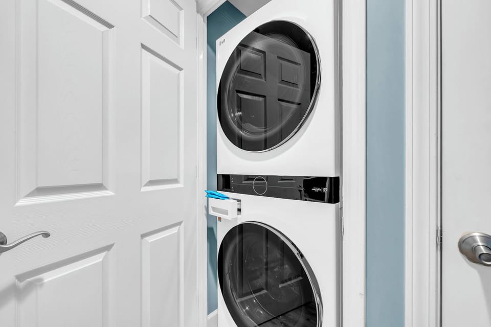 Washer and dryer