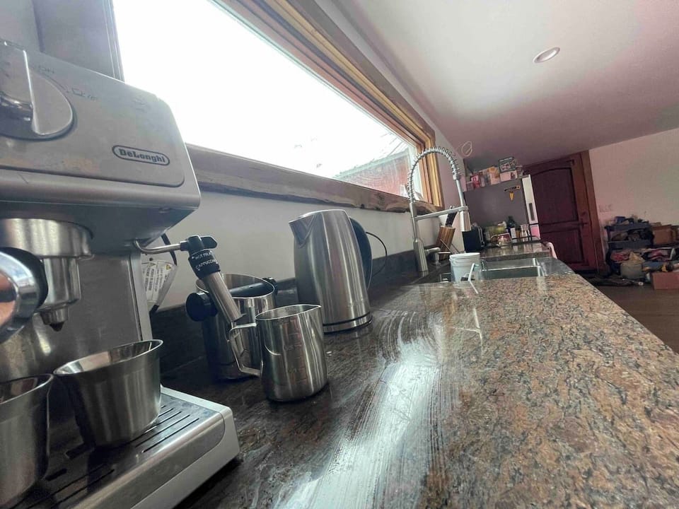 Yum. Coffee. And granite. 