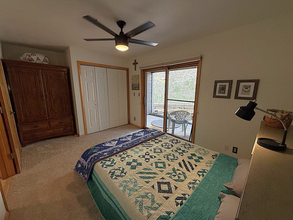 Downstairs Bedroom with Murphy Bed