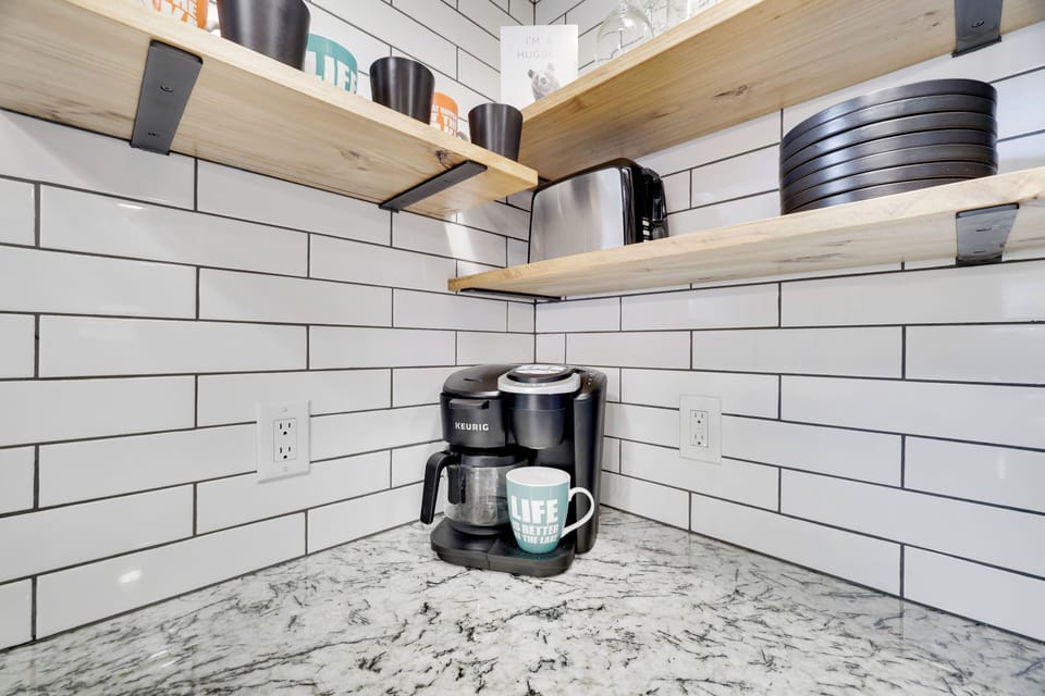 Keurig and drip coffee maker