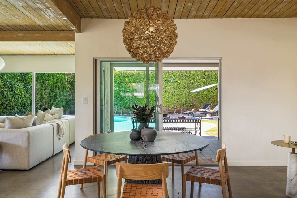 Dining Area | Meiselman in Palm Springs, California by Luxus Vacation Properties