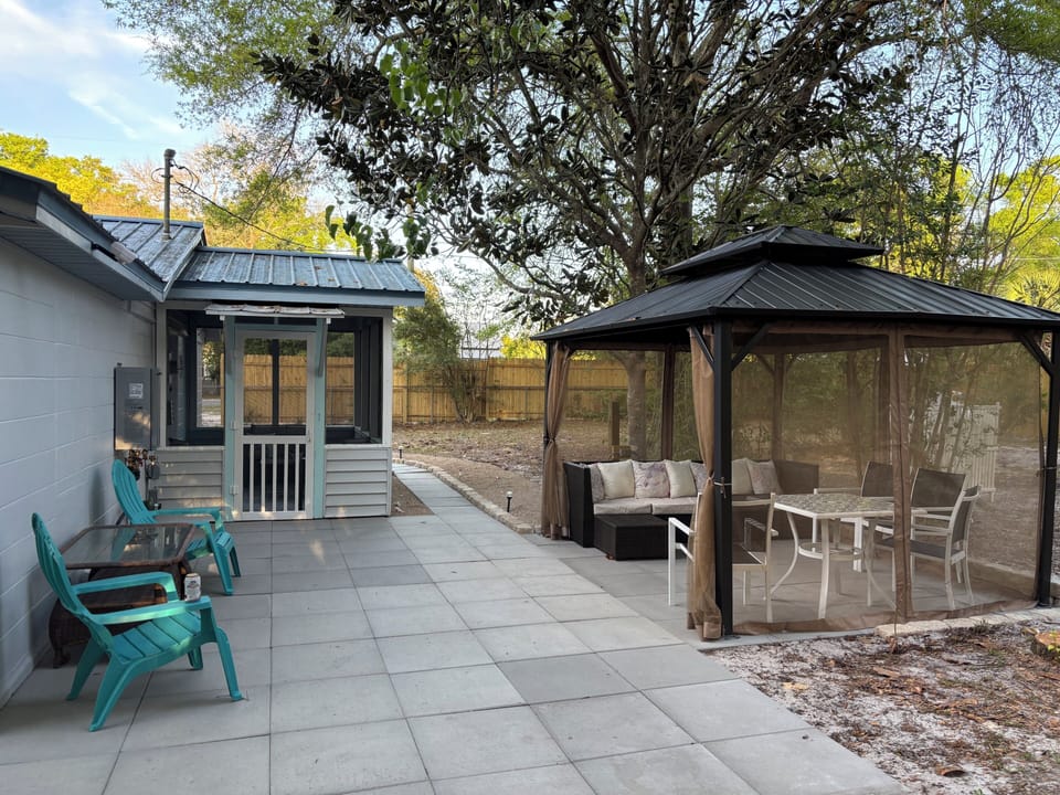 Relaxing outdoor space