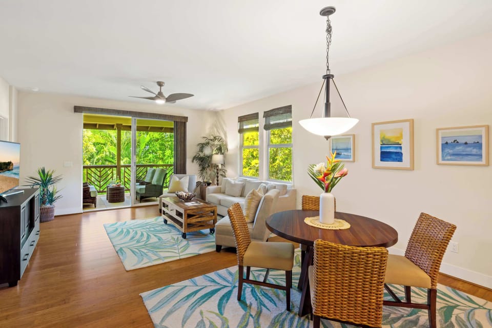 Dining Room, Living Room & Lanai