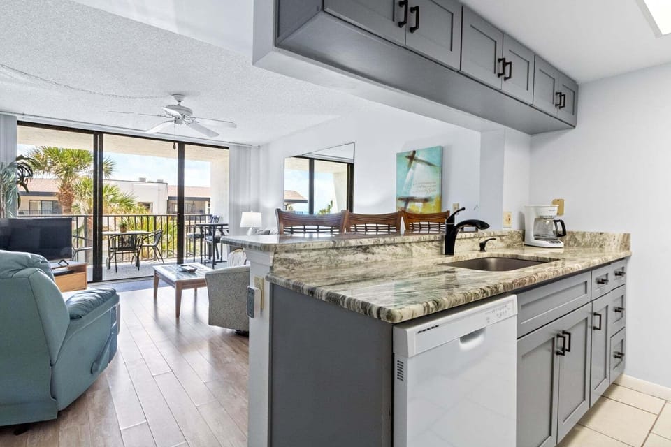 Spacious open layout