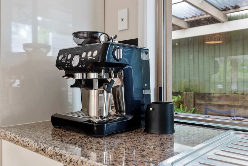 Wake up to café-quality coffee from your own private kitchen barista setup.