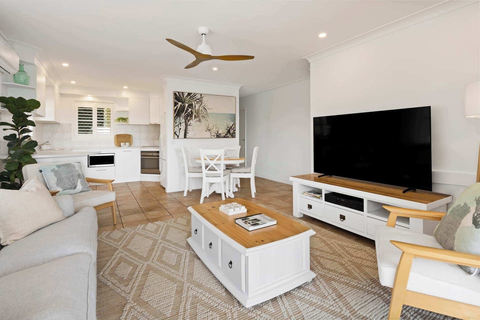 Spacious open-plan living area designed for comfort and relaxation