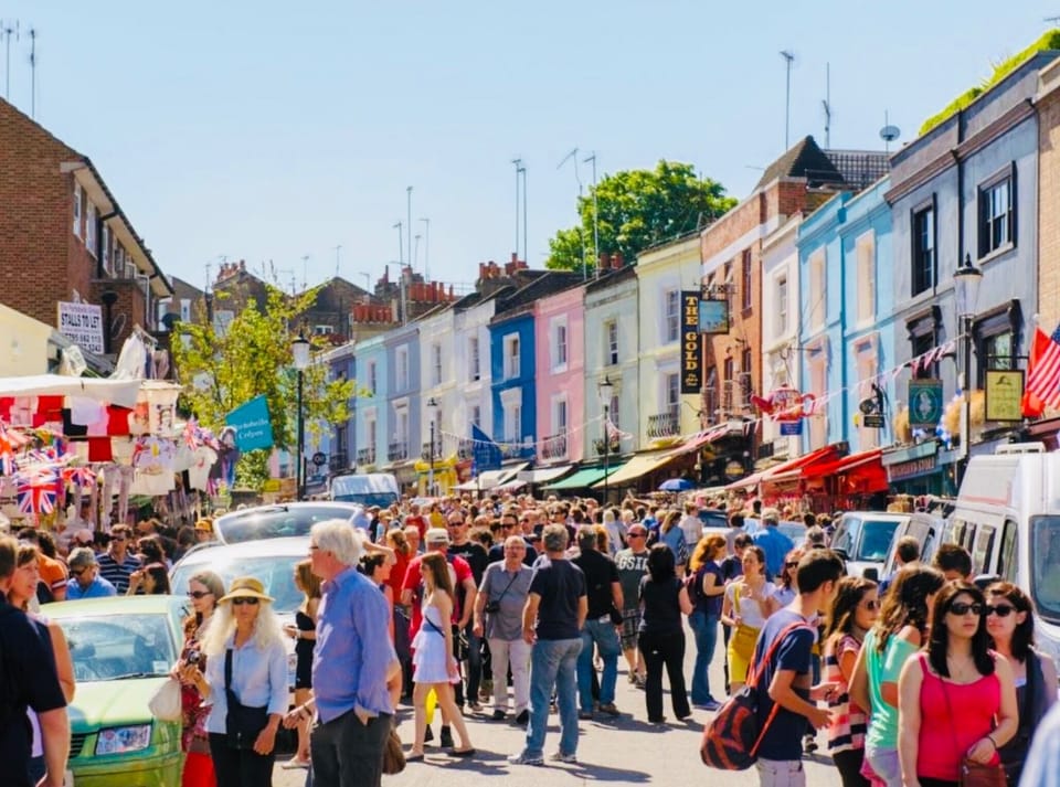 Nearby Portobello Road market