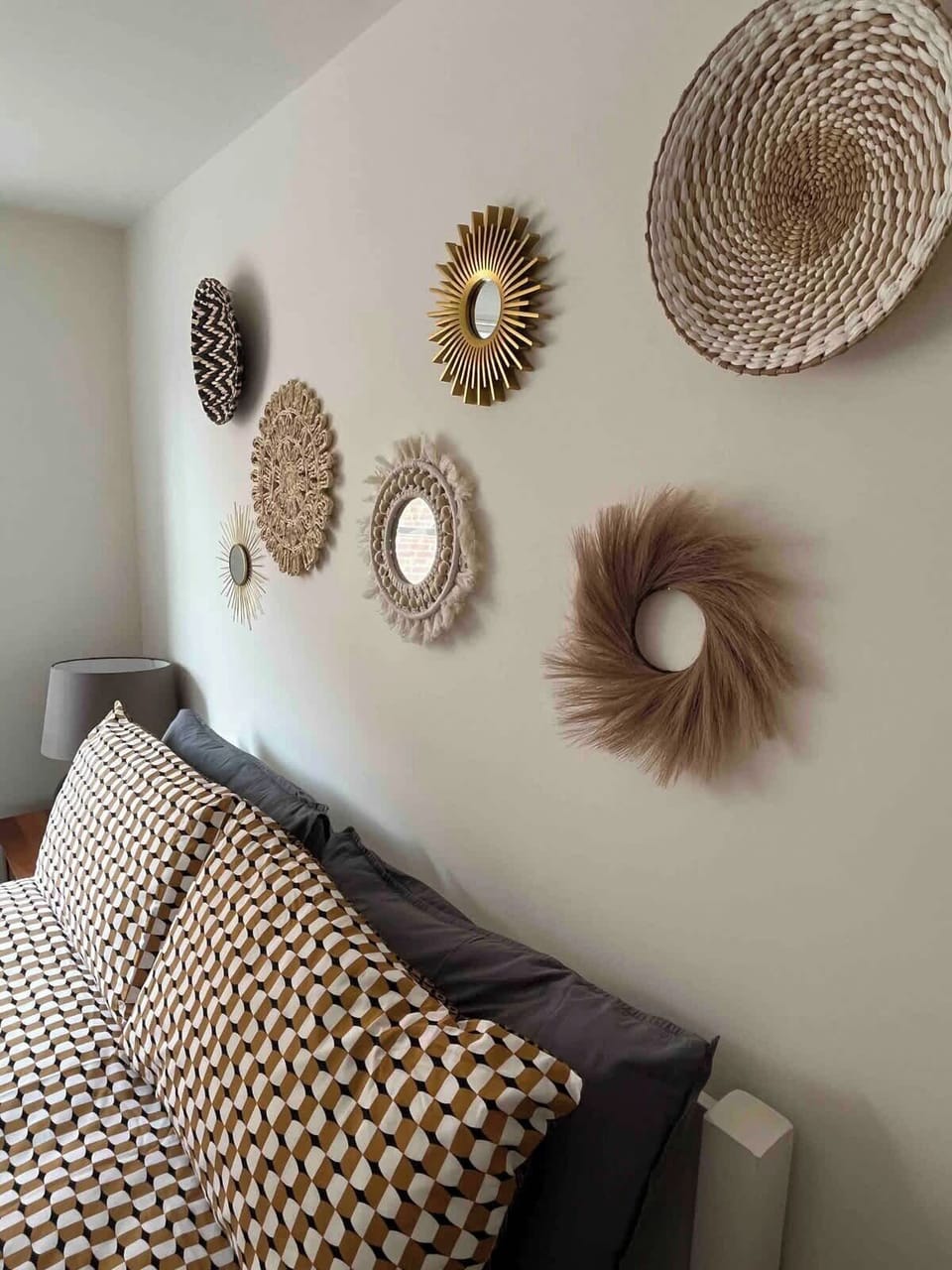 Homely furnishings help you settle in.