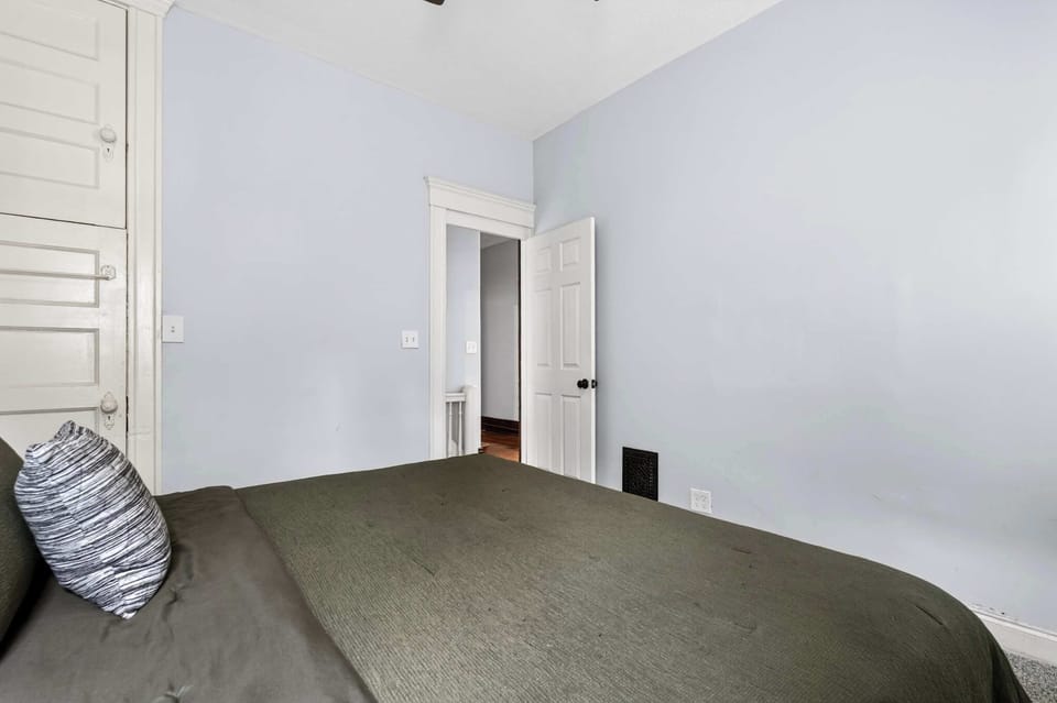 Bedroom 1: King-sized comfort, designer touches, and the kind of sleep you actually brag about.