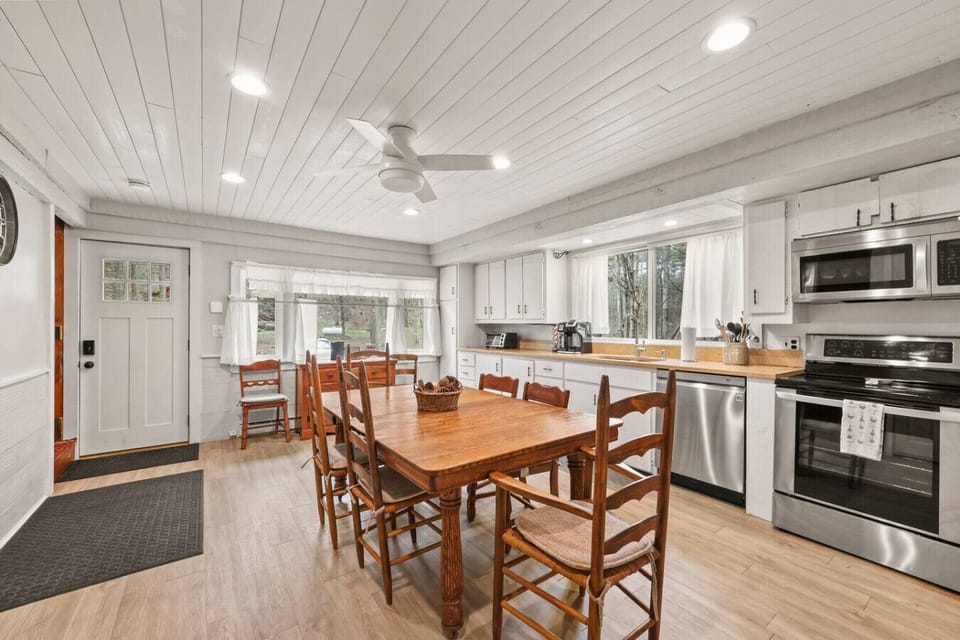 Bright and airy dining space designed for shared meals, conversations, and memorable moments.