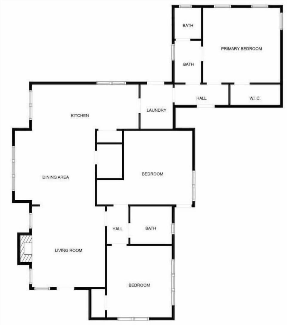 2D Floor Plan for 1716 19th Avenue