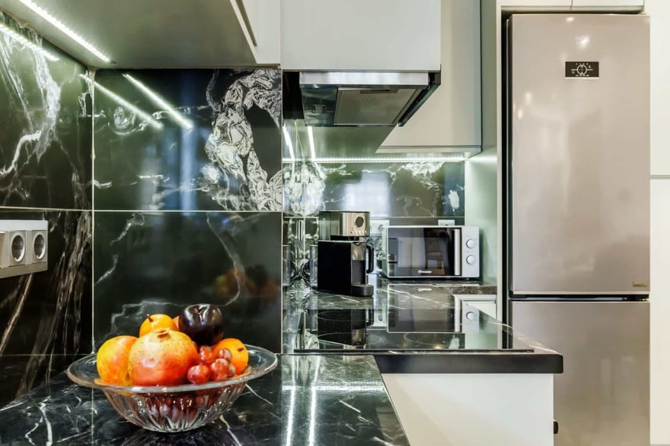 Stylish kitchen details with high-quality finishes and practical workspace. Everything you need for a comfortable and enjoyable cooking experience