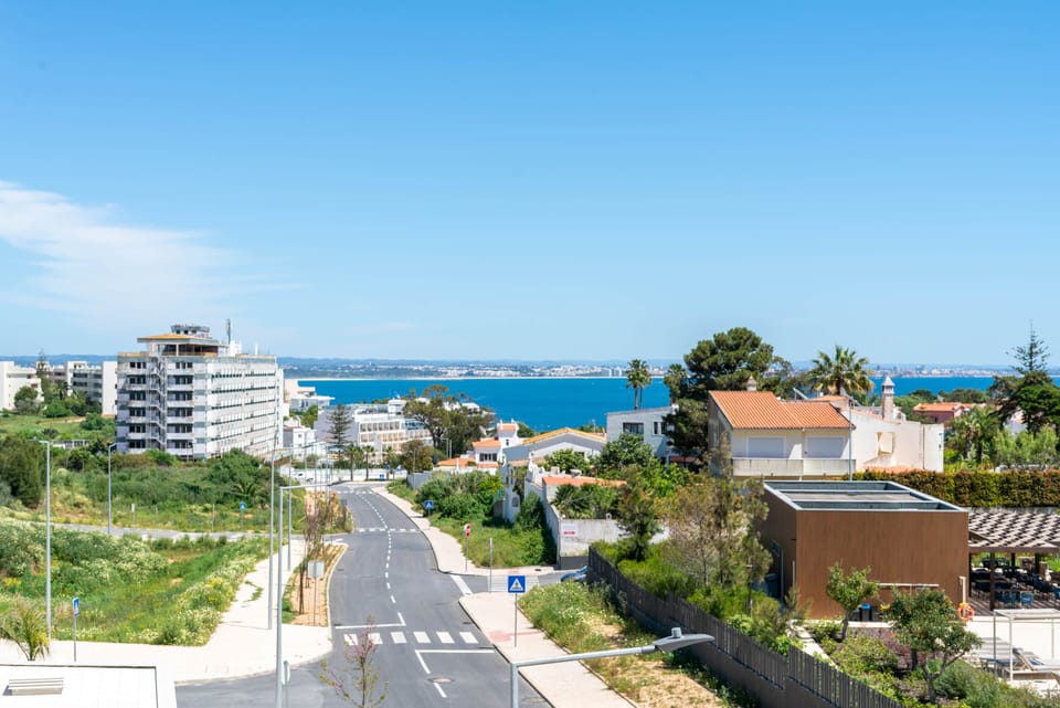 Sea view from balcony