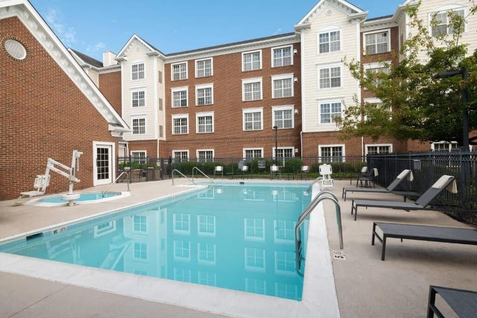 Dive into a sparkling pool for effortless afternoon refreshment.