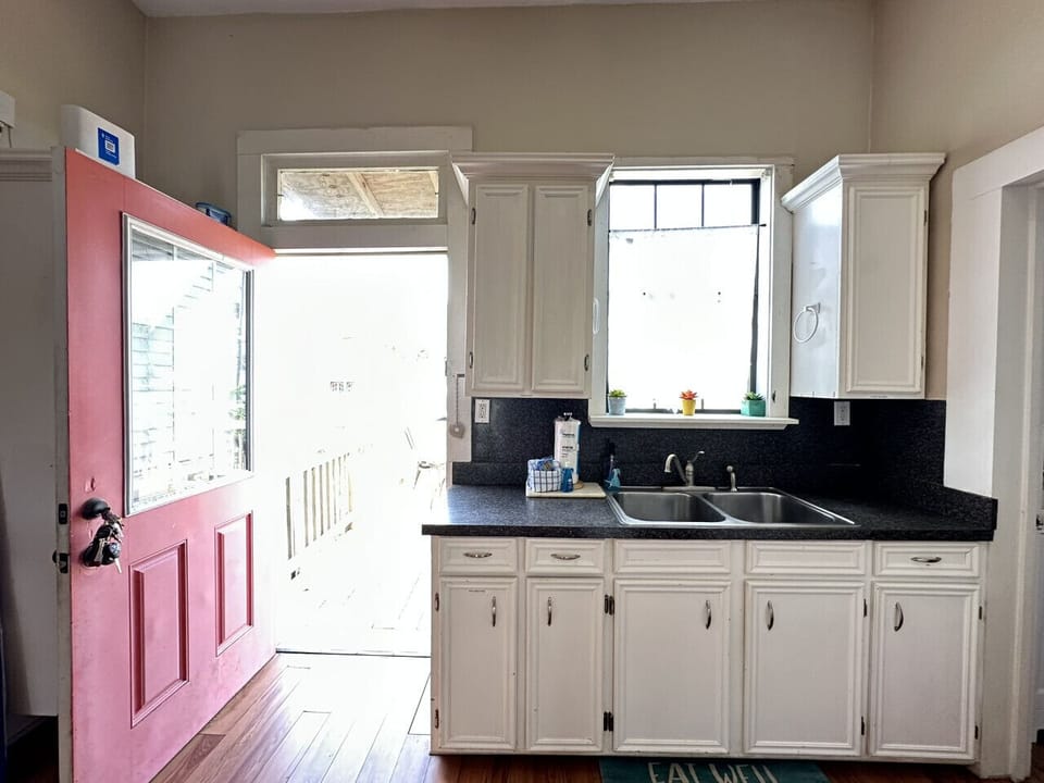 Another angle of the kitchen