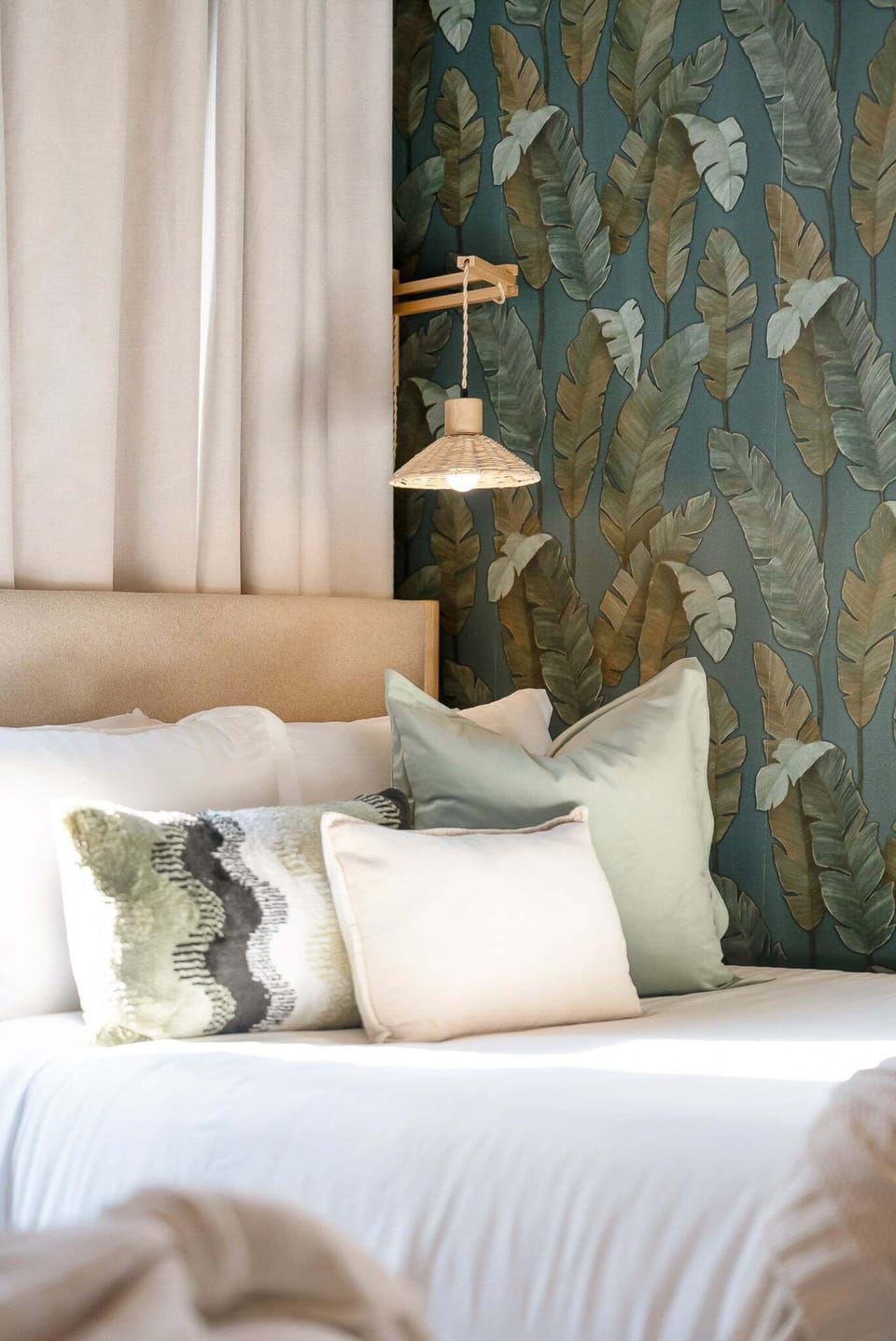 Third floor 2 double bedroom is decorated for a modern luxury relaxing feel!